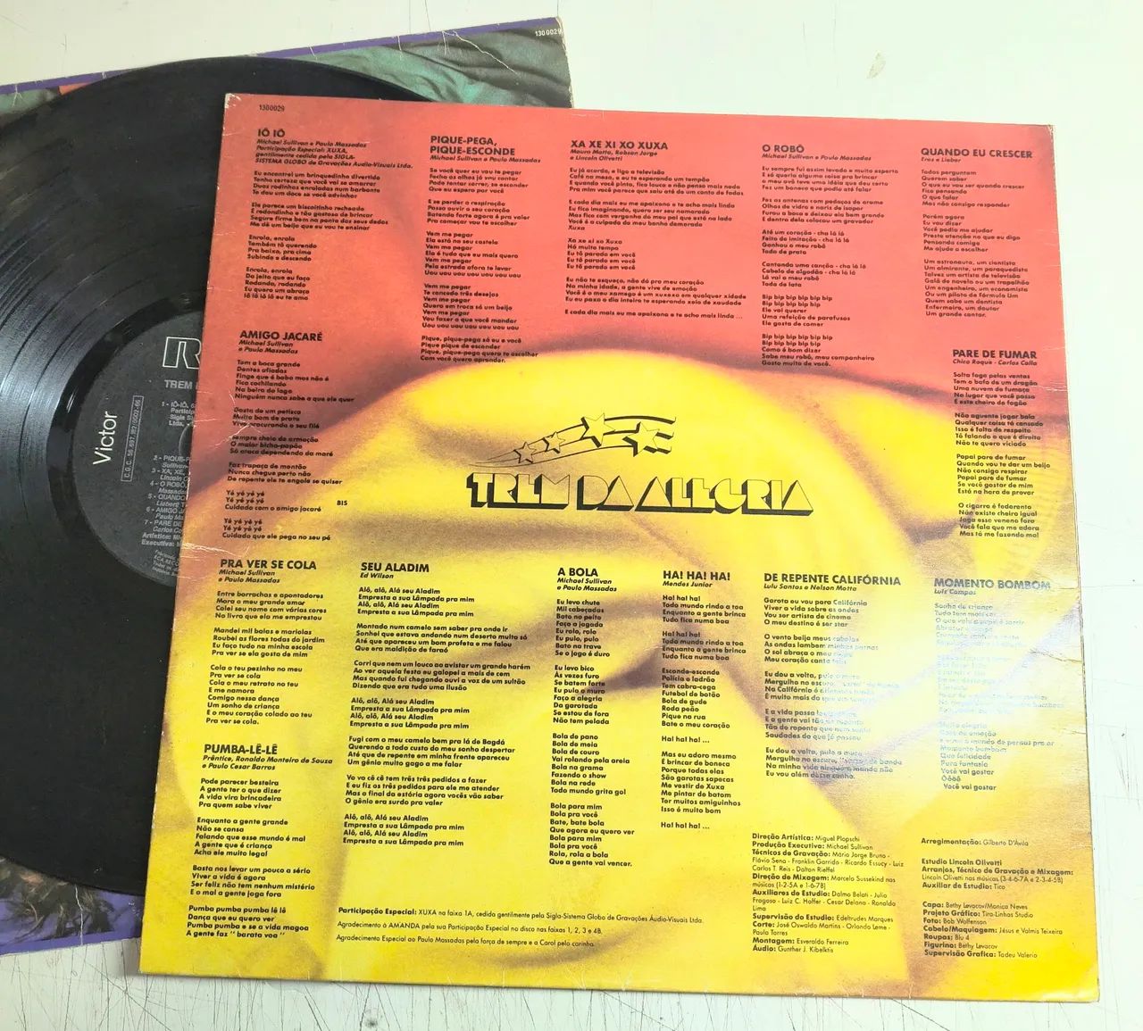 Lp vinil Trem da alegria 1988 - Foto 4
