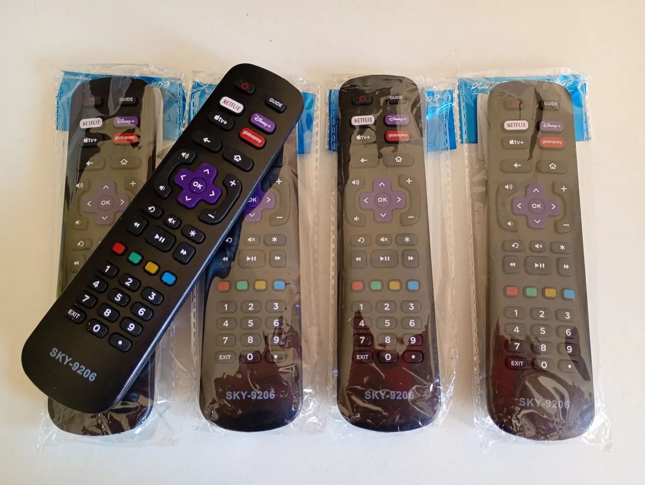 Controle da tv Roku smart 