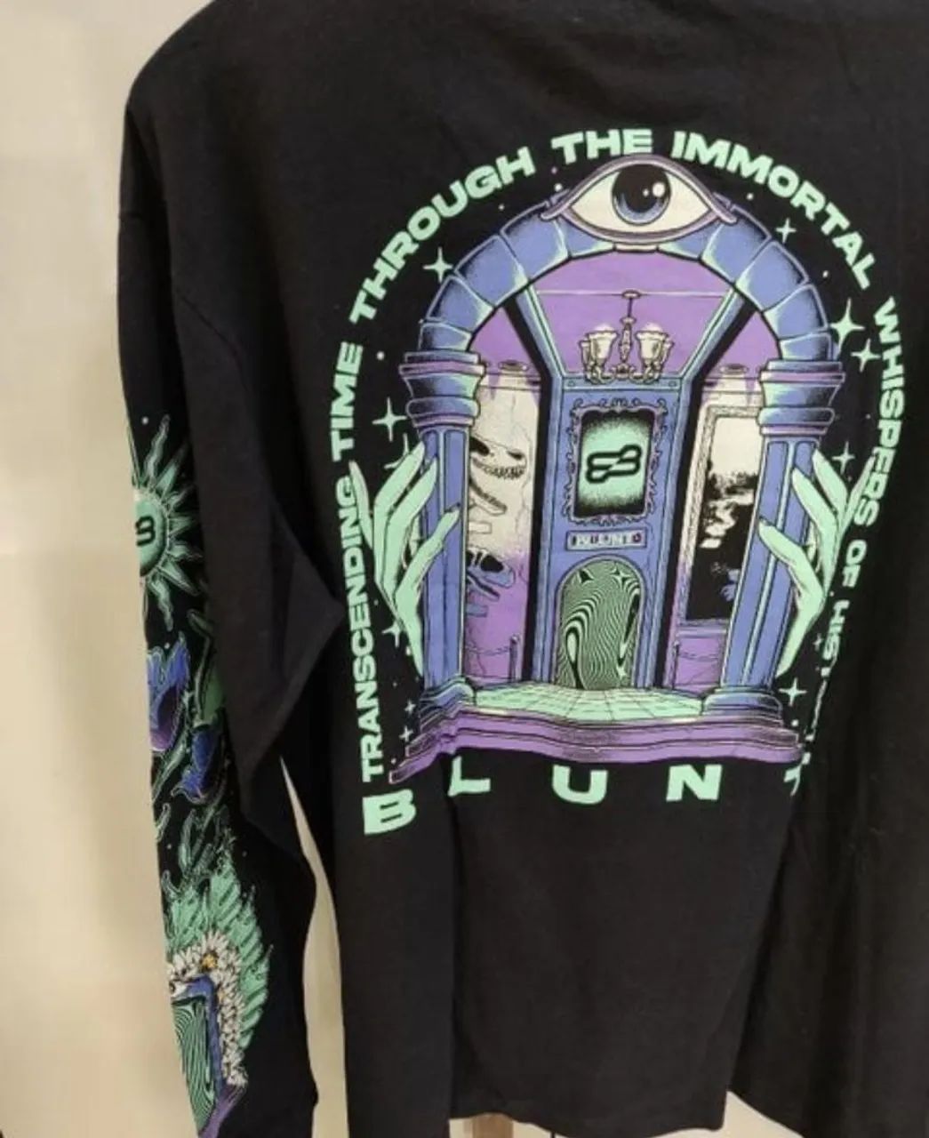 Camiseta manga longa blunt - Foto 2