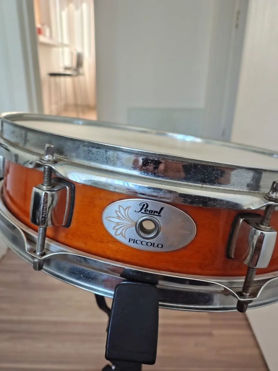 Caixa Pearl Maple Shell 13x3 Piccolo Orange - Instrumentos