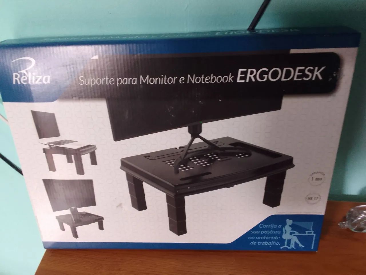 Suporte para monitor e notebook 