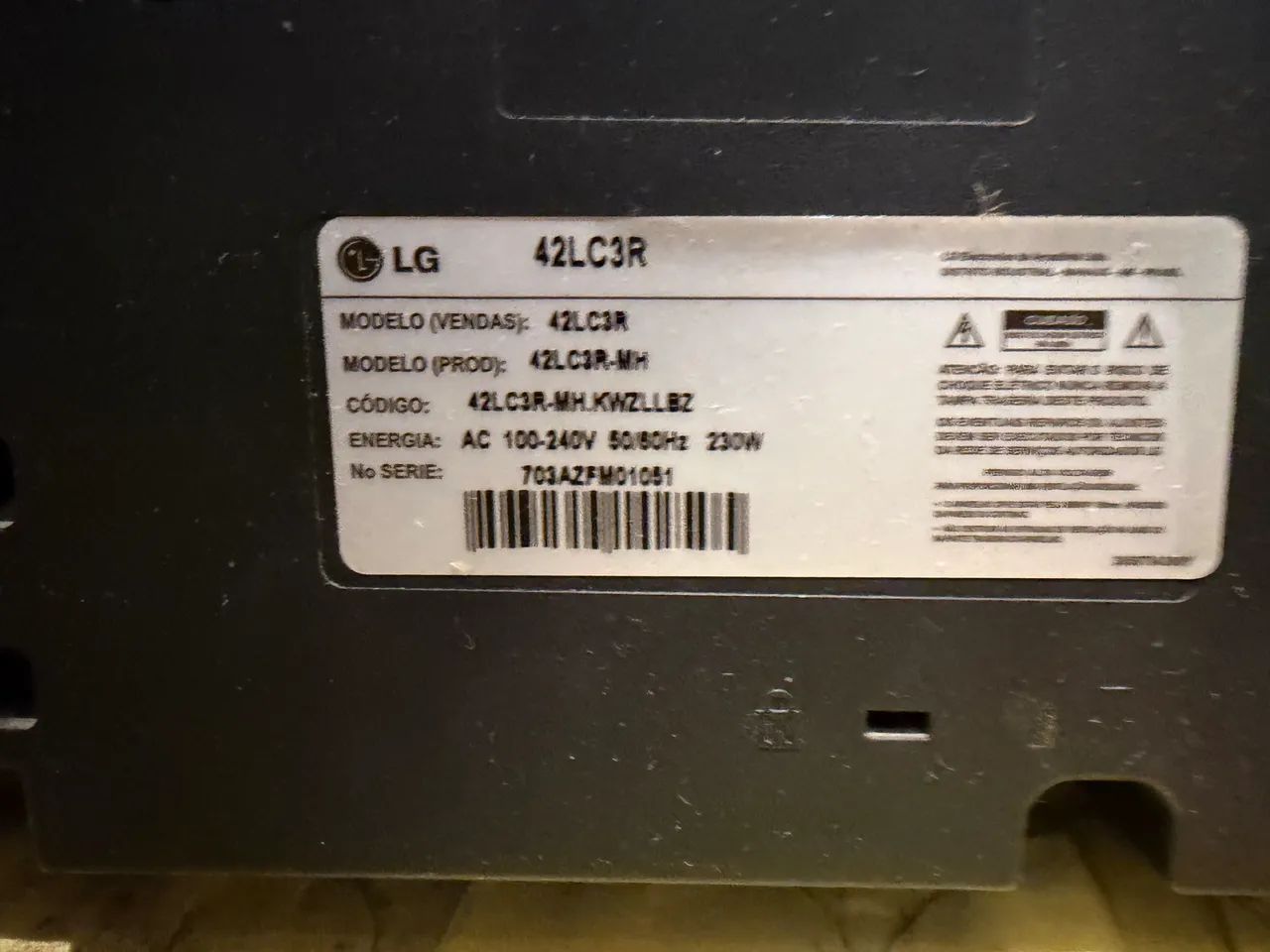 Tv 42 LCD LG 