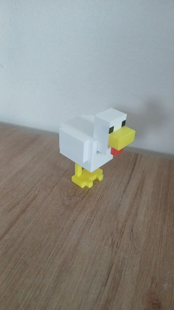 Galinha Minecraft 9 Cm