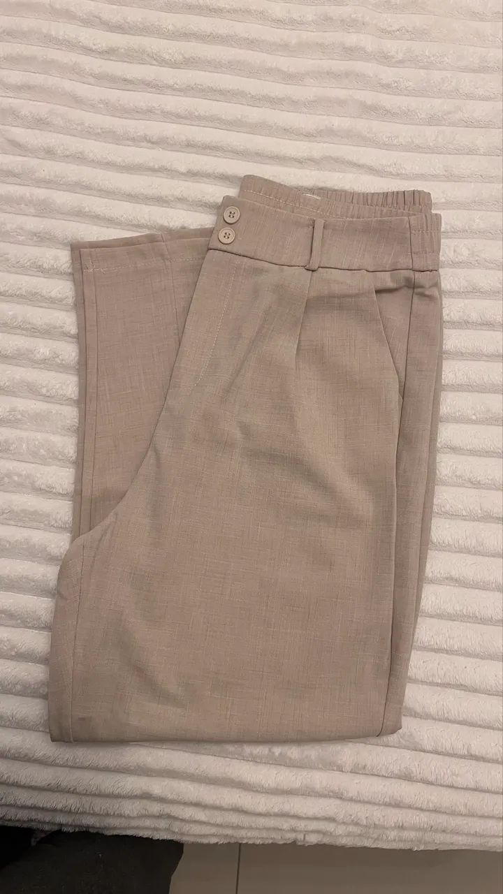 Calça cenoura 