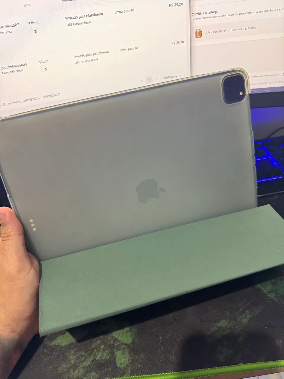Ipad pro 12,9 polegadas com Apple Pencil 2 geração - Foto 4