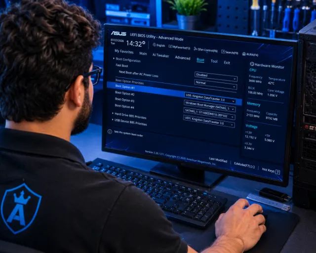 Formatação telas e softwares