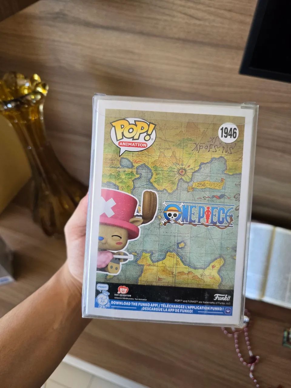 Funko POP Chopper One Piece 1946 (comendo algodão doce) - Foto 3