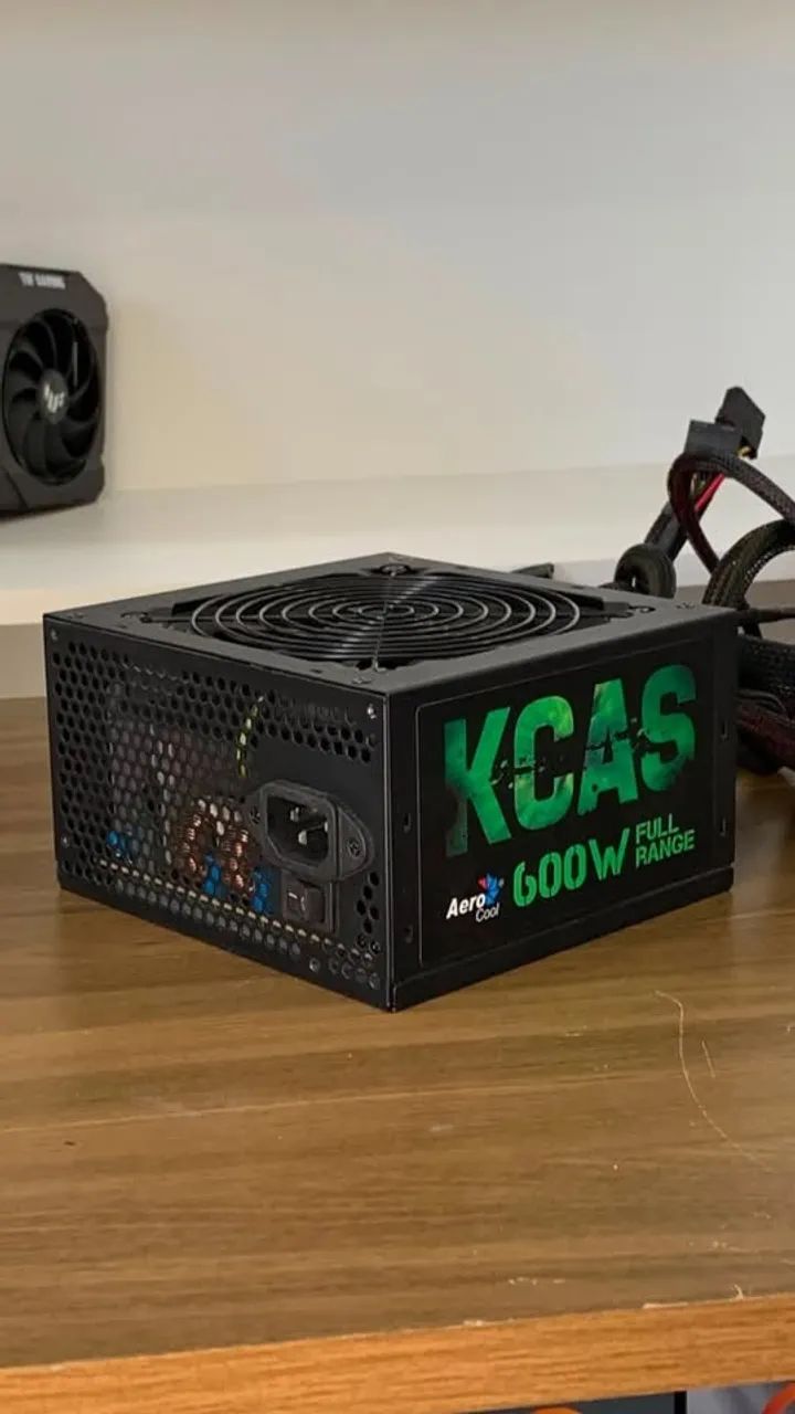 FONTE KCASS 600W SELO 80 PLUS