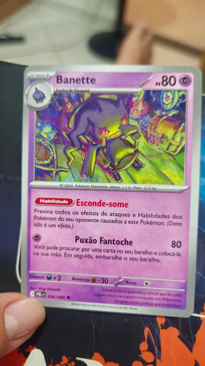 Carta de Pokémon banentte ilustrada - Foto 2