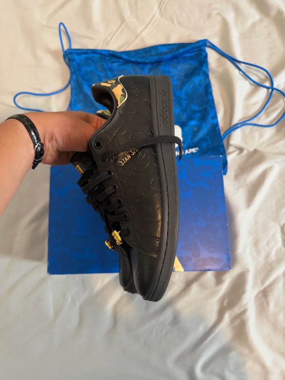 Adidas stan smith Bape original - 40 - Foto 4