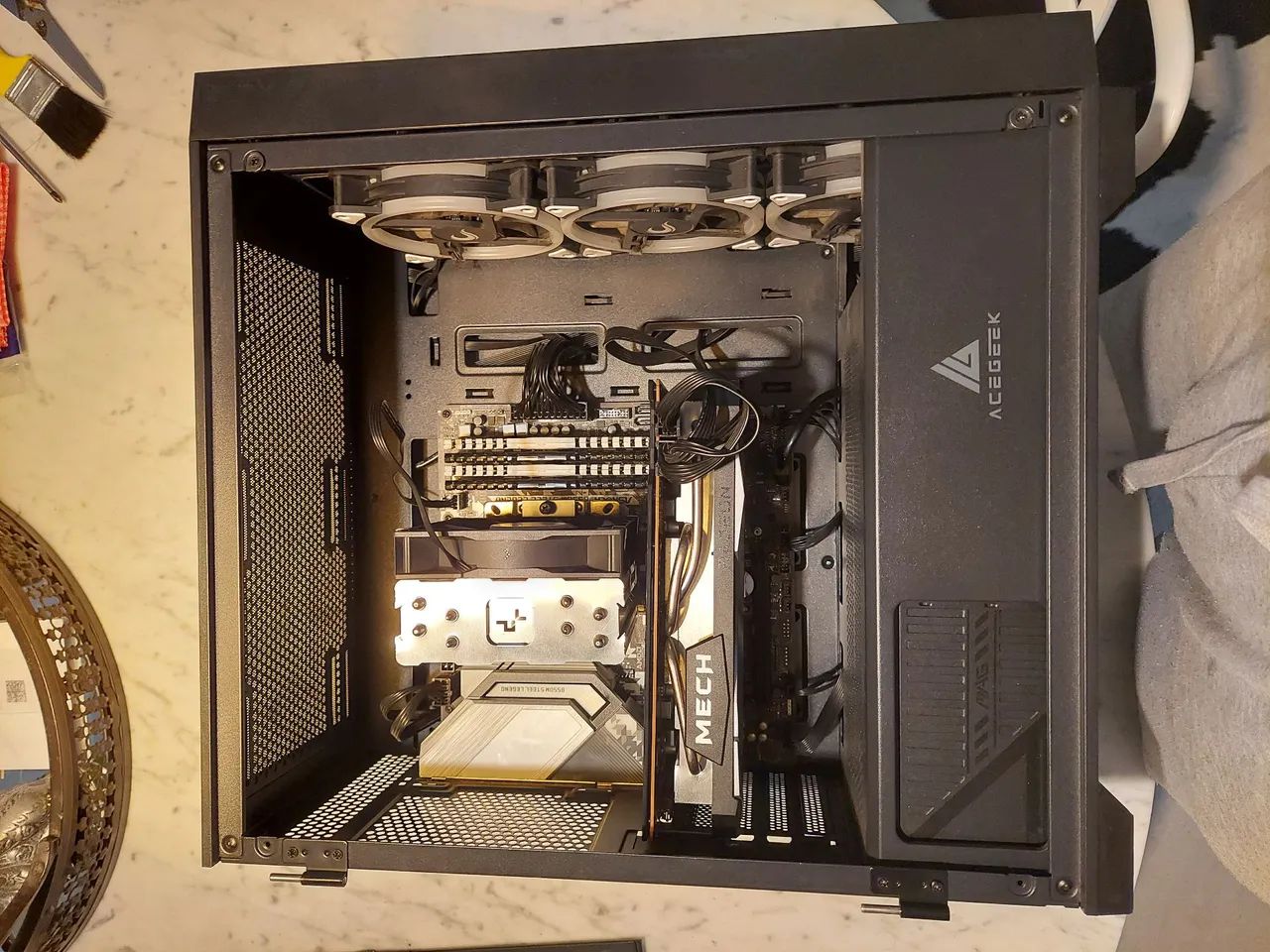 PC Gamer Ryzen 5 5600 + RX 6750XT + 32GB RAM - Foto 3