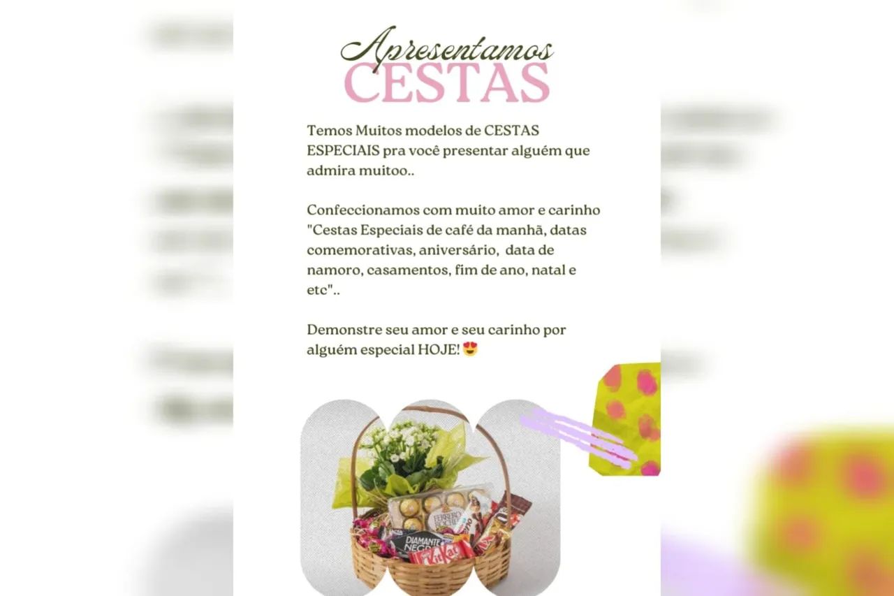 Cestas de Café da manhã, tarde e datas comemorativas  - Foto 2