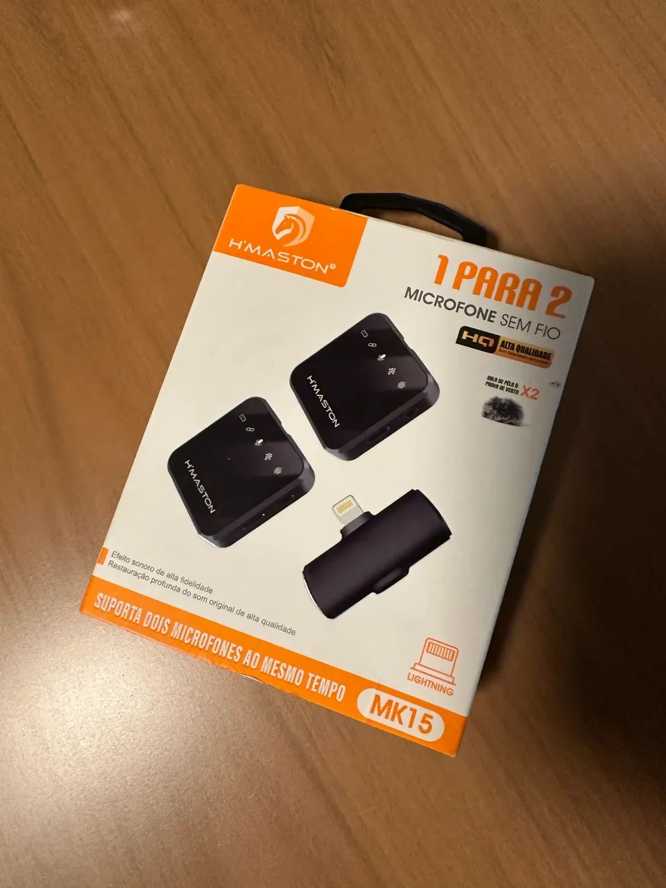 Microfone de Lapela HMASTON 