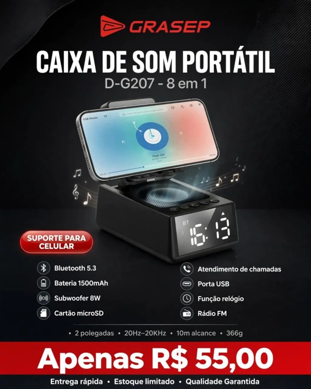 CAIXA DE SOM 