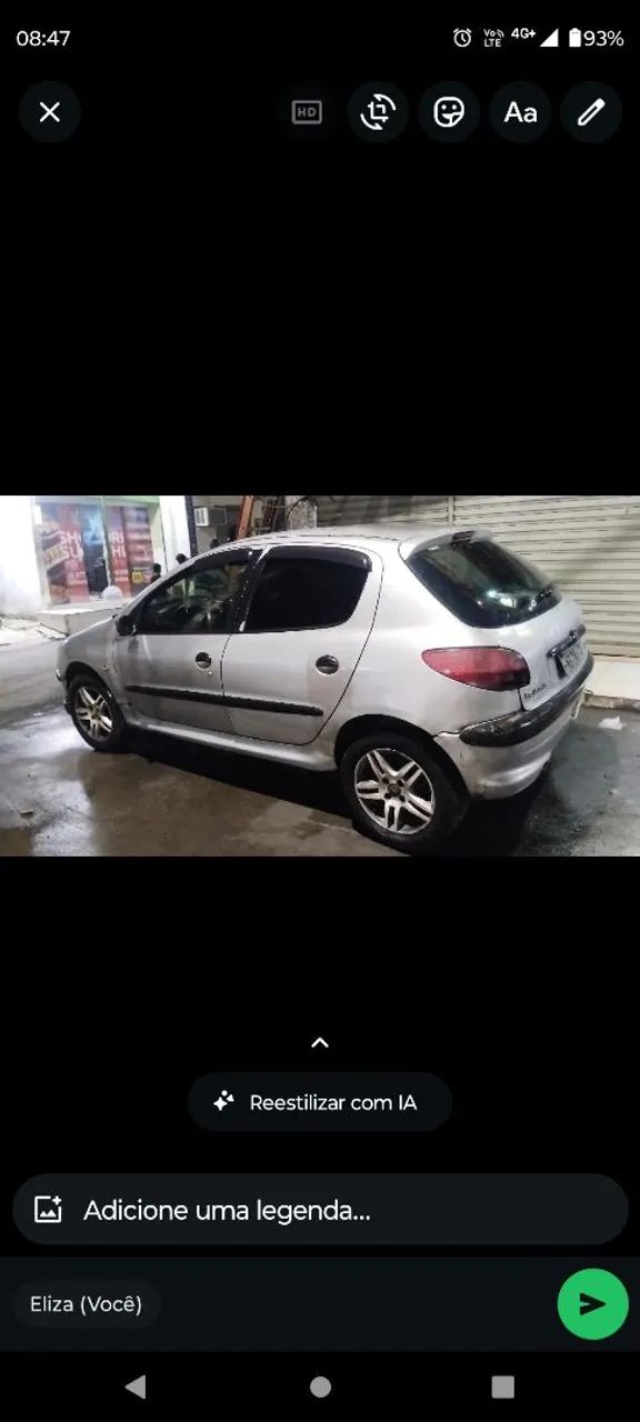 Peugeot 206 206 Soleil 1.6 16v 110cv 5p 2003