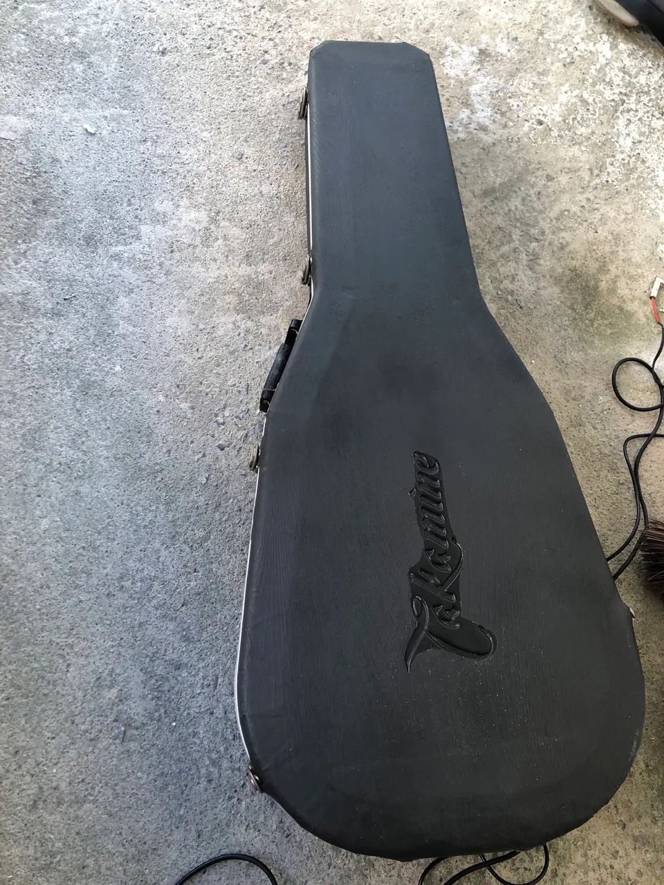 Violão Takamine elétrico com case  - Foto 5