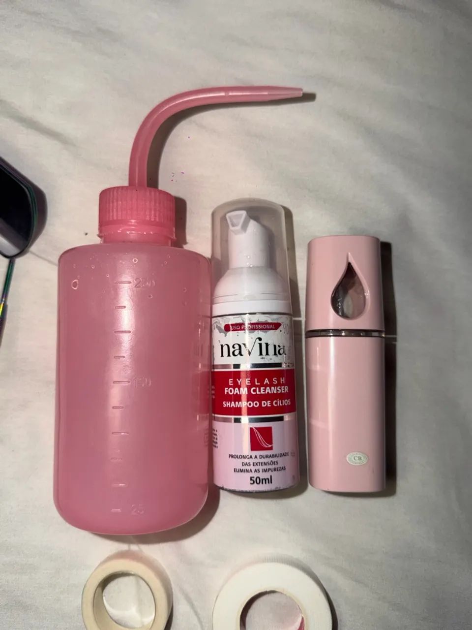 Kit para extensão de cílios com materiais e acessórios - Foto 2