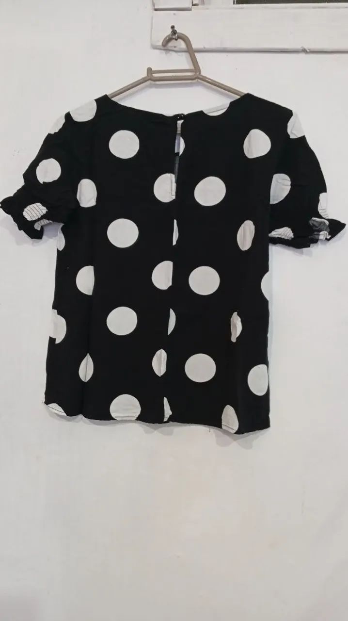 Blusa P de Bolinha - Foto 3