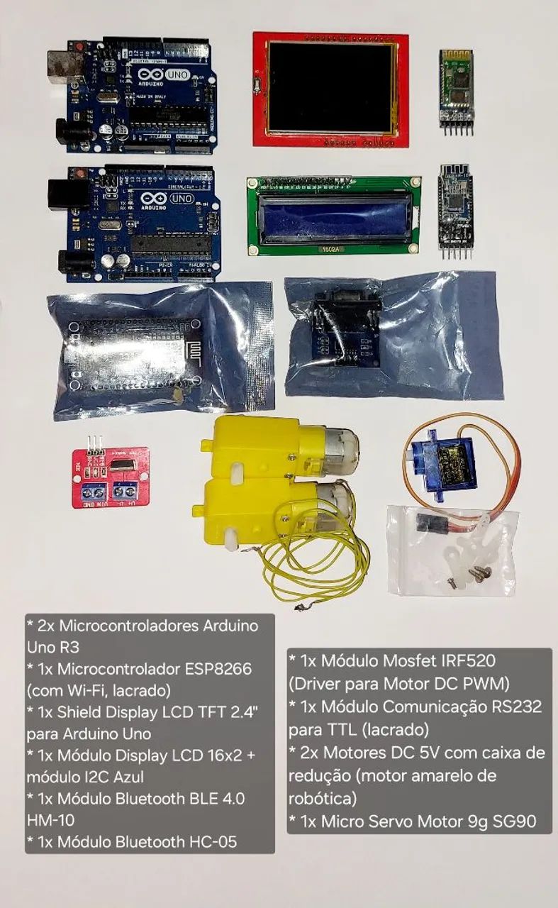 Kit Arduino + ESP8266 Microcontroladores componentes completo - Foto 2