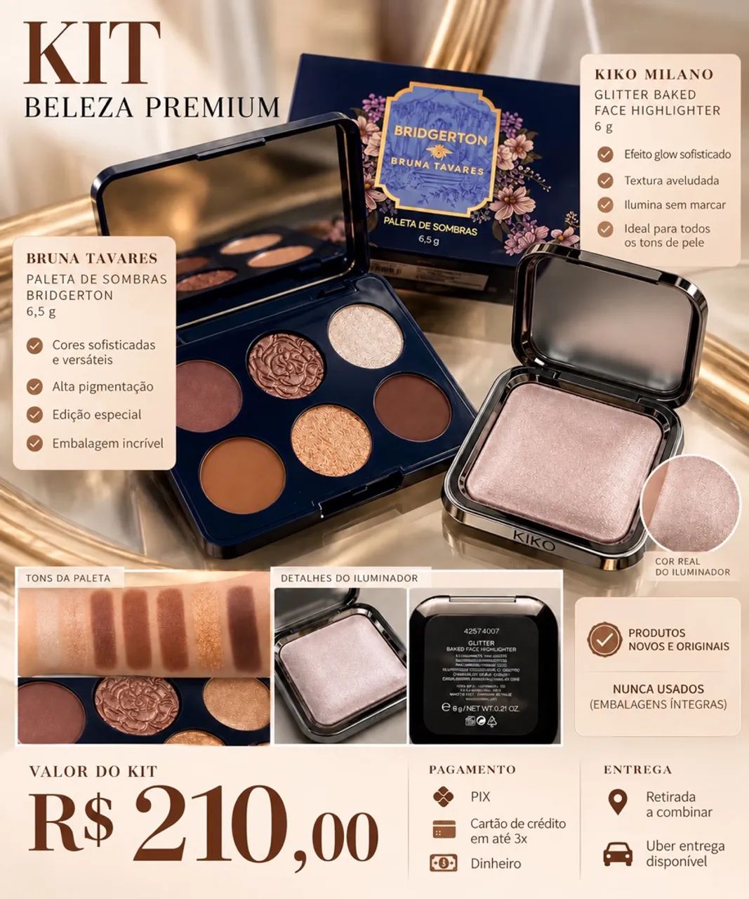 KIT DE MAKE PREMIUM 
