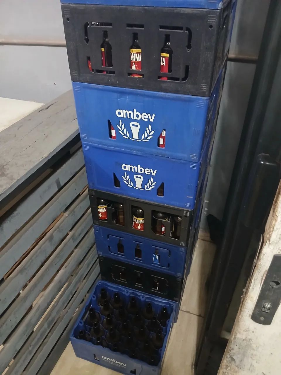 Grades de litrinho e litrão 