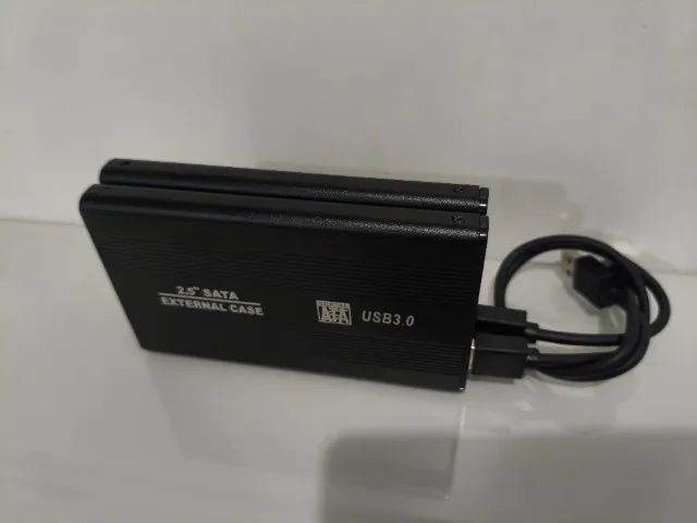 HDs Externos 1TB + 500GB com Cases USB 3.0