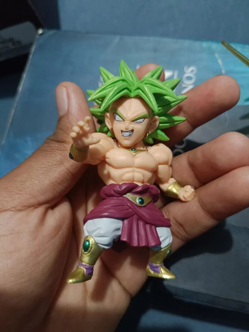 Action Figure Broly Super Saiyajin (Chibi) - Dragon Ball Colecionável - Foto 3