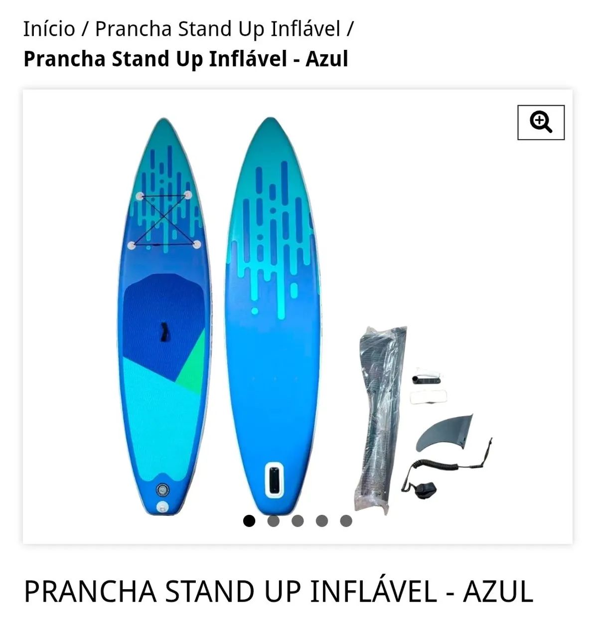 Vendo prancha stand UP inflável nova nunca usada. - Foto 4