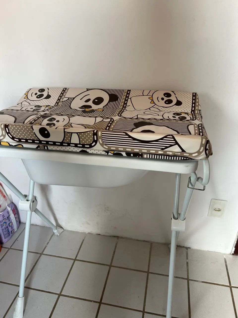 Trocador e banheira 