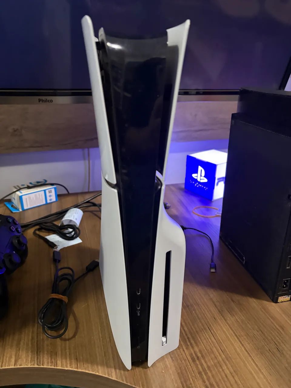 Ps5 slim com leitor  - Foto 2