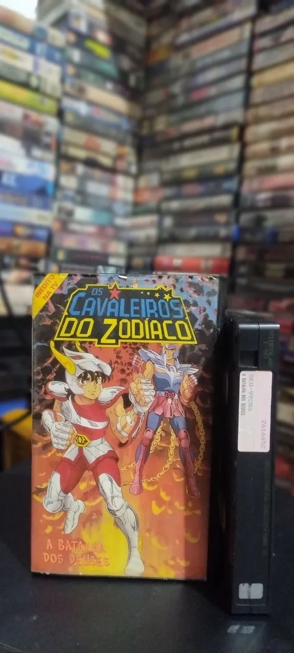 VHS os cavaleiros do zodíaco - CDs, DVDs etc - Jardim Casa Grande