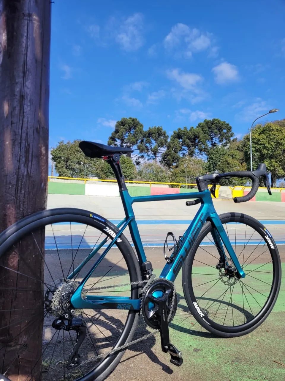 Bicicleta road speed carbono - Foto 3