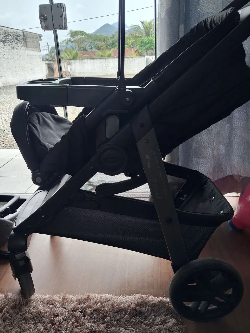 Bebê conforto + carrinho de bebê Graco - Foto 4