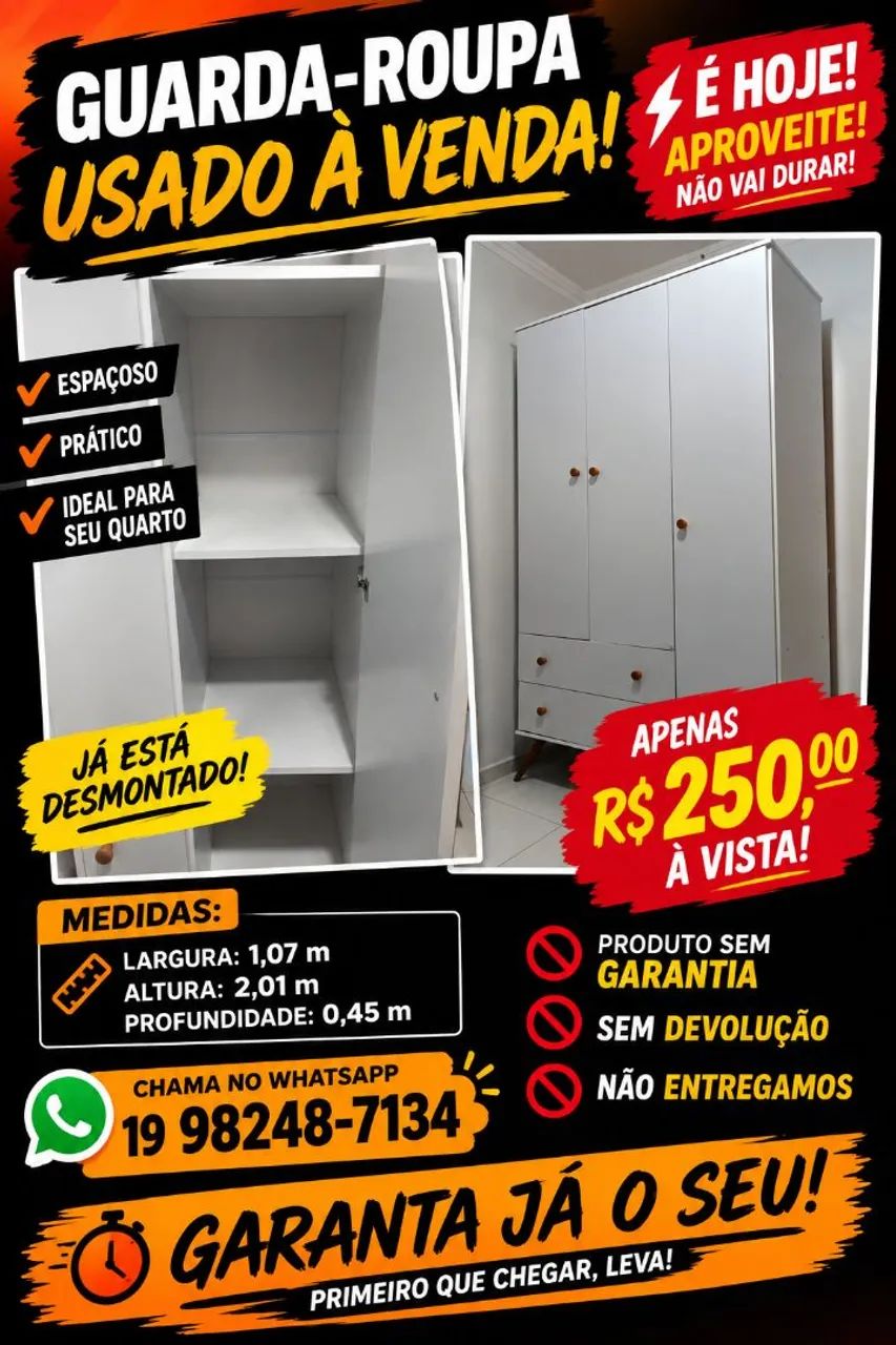 Guarda Roupa infantil  - Foto 4