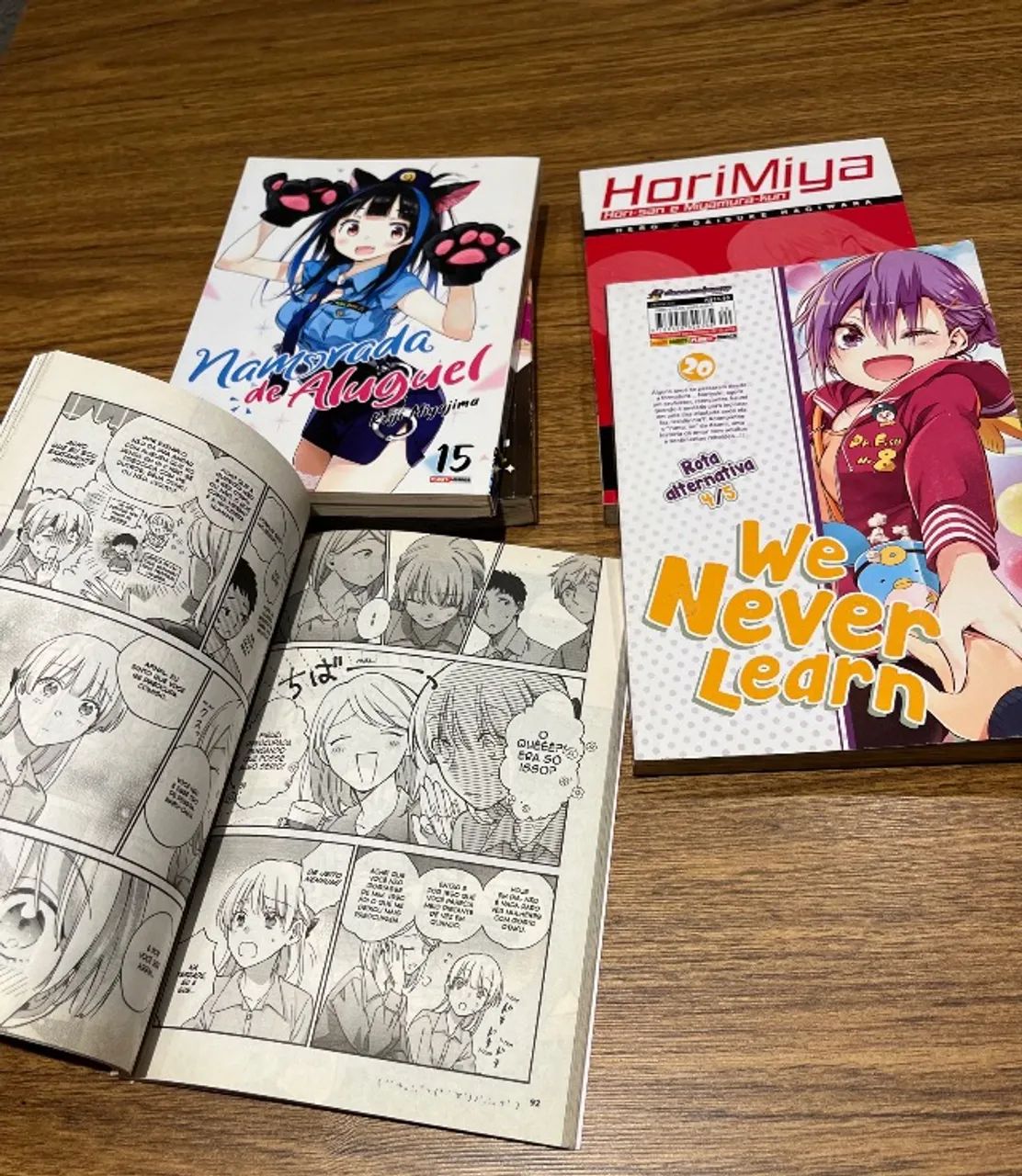 Mangás de Romance e Anime | Kit com 5 volumes | Panini - Foto 4