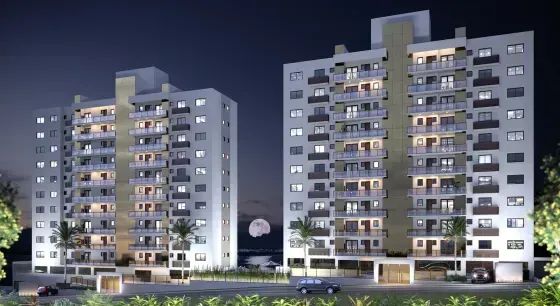 Apartamento para venda com 3 quartos em - São José - SC - Foto 2