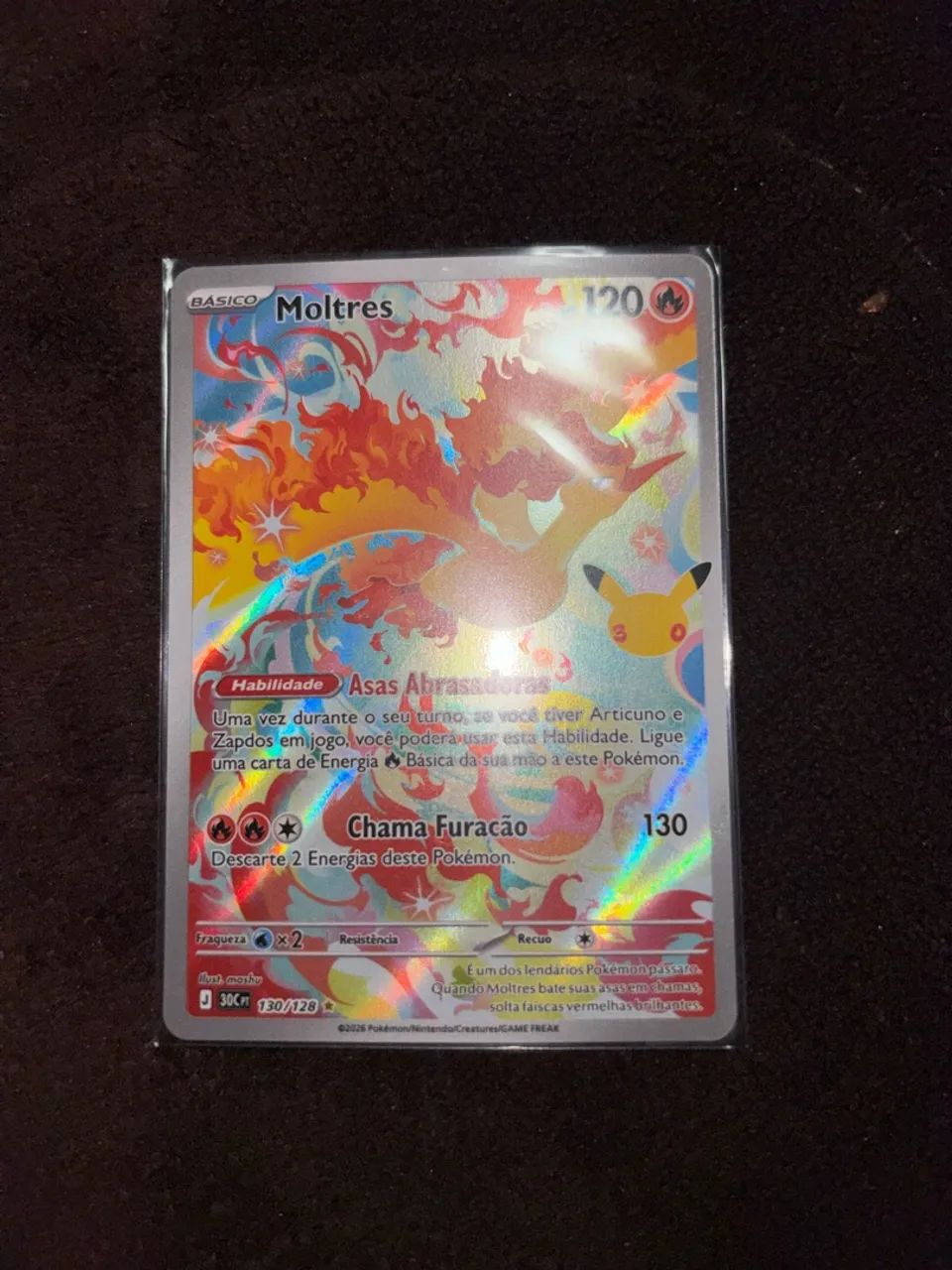 Moltres 30 anos 130/128