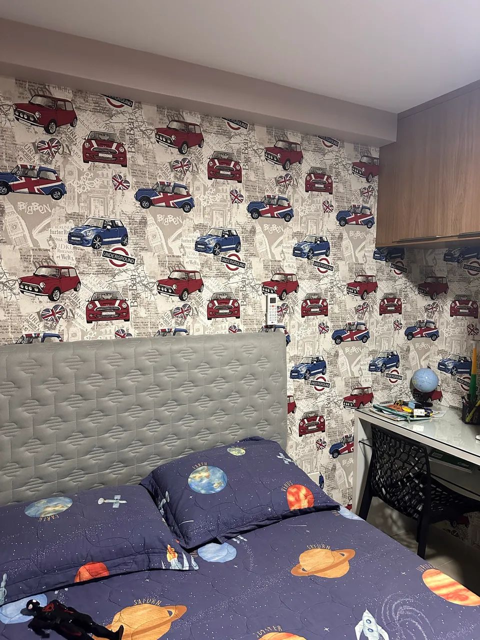 Venda e aplicação de papel de parede e adesivos em móveis *77  - Foto 4