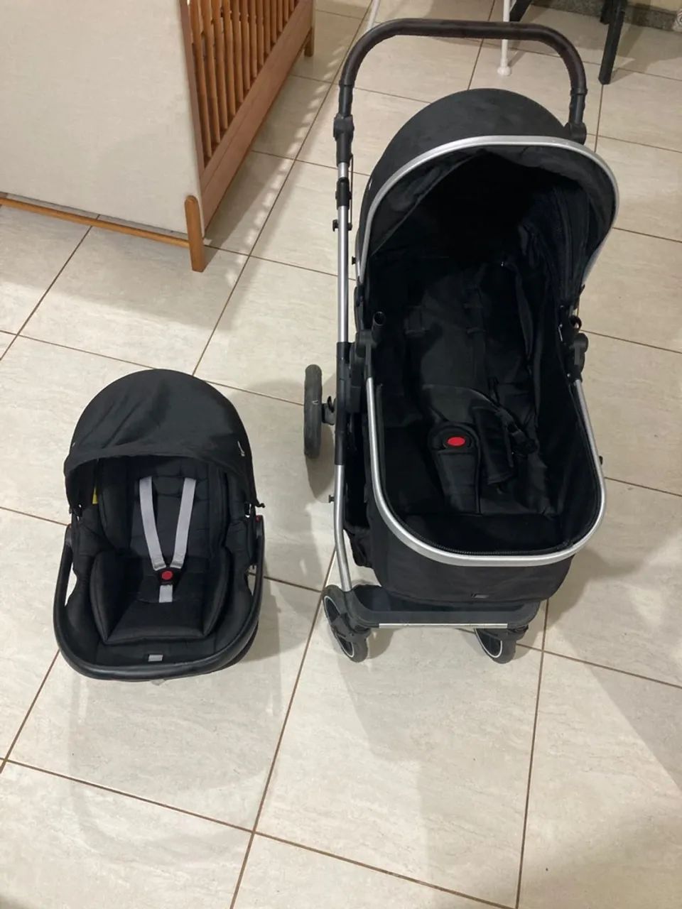 Berço e carrinho de bebê  - Foto 4