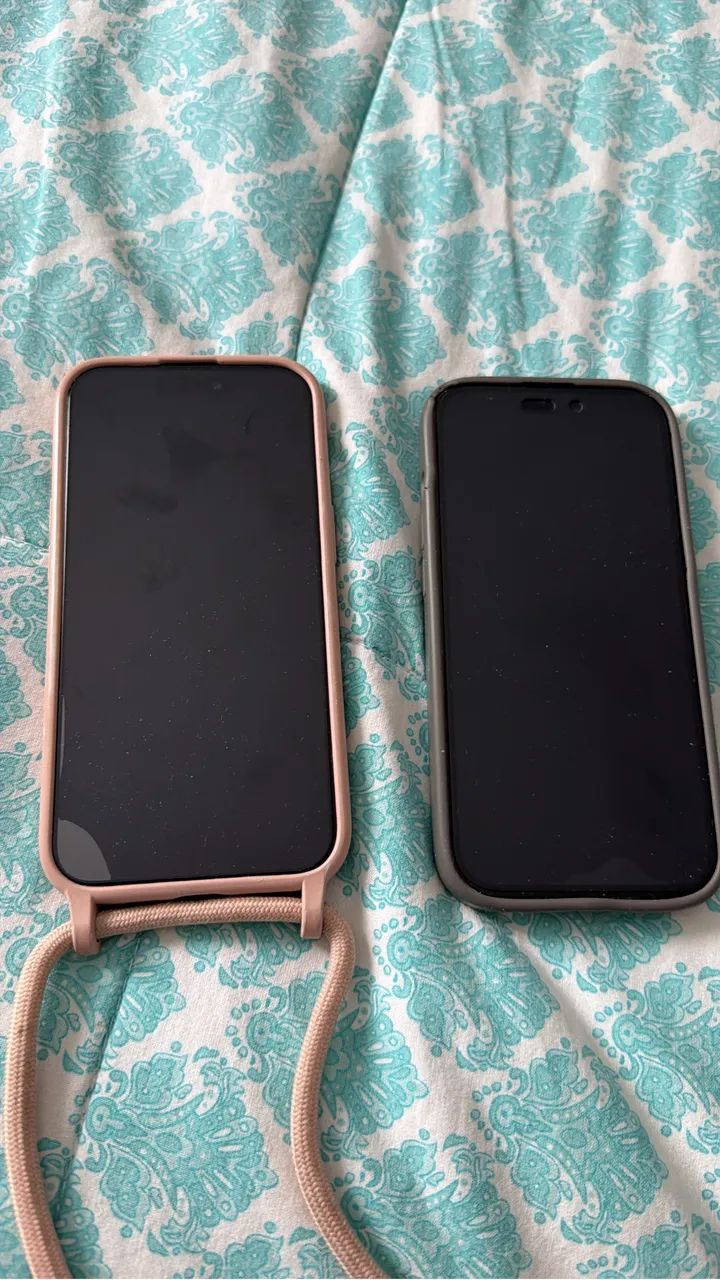 Dois Iphones 15 - Semi Novos (Bateria 83% e 88%) - Foto 3