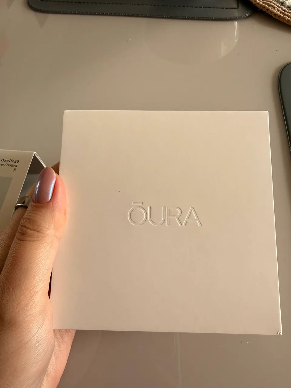 Oura Ring 5 - Silver TAM 8 - Foto 5