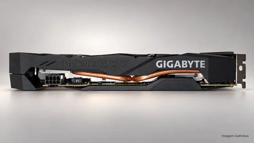 Placa de vídeo Gigabyte RTX 2060 SUPER 8GB - Foto 2