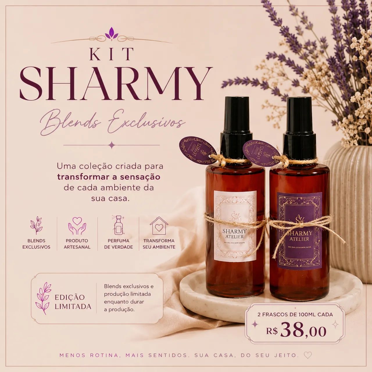 Kit Perfumes de Ambiente - Foto 4