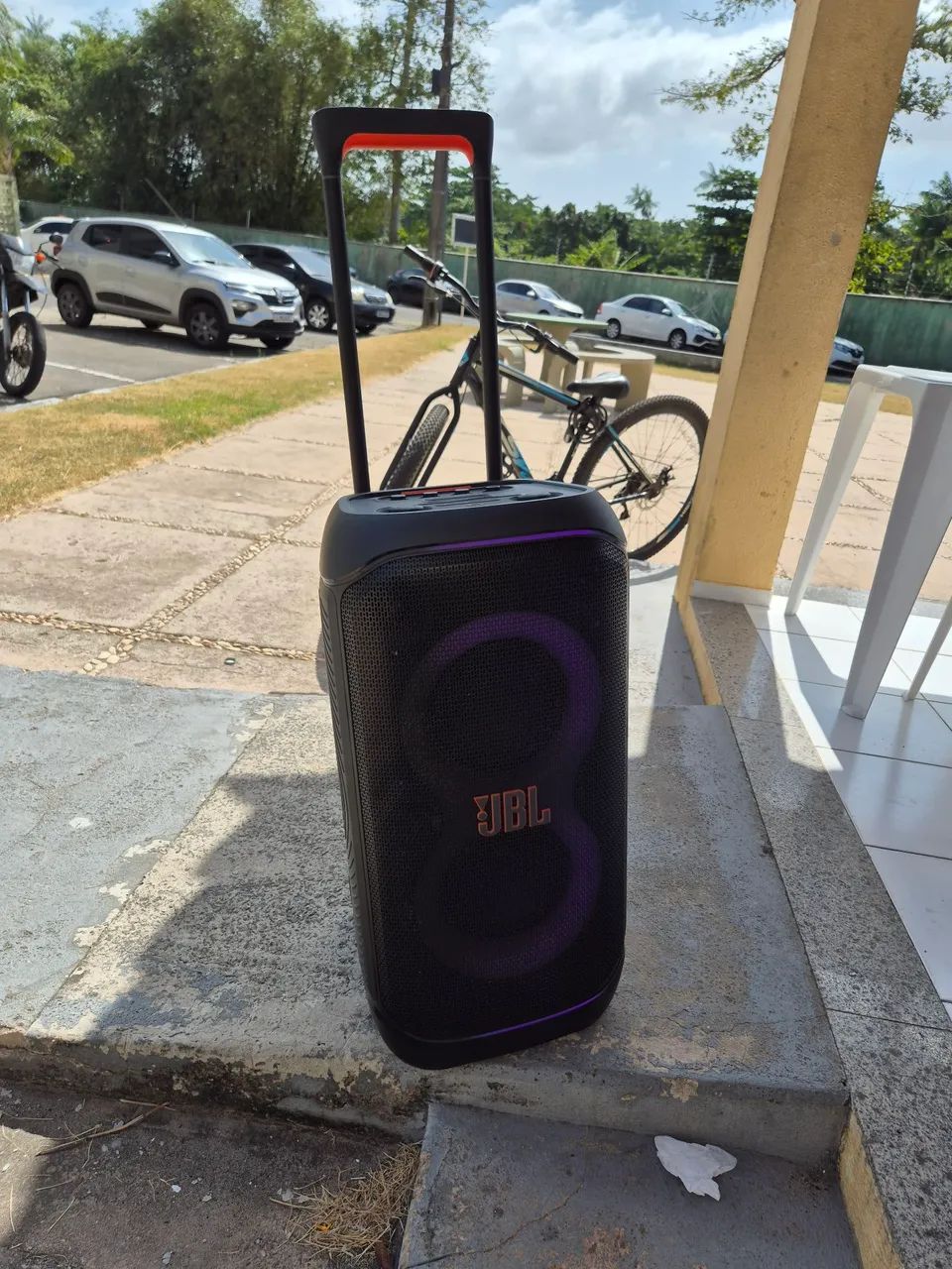 JBL PartyBox 320 Semi-Nova + Capa Original JBL