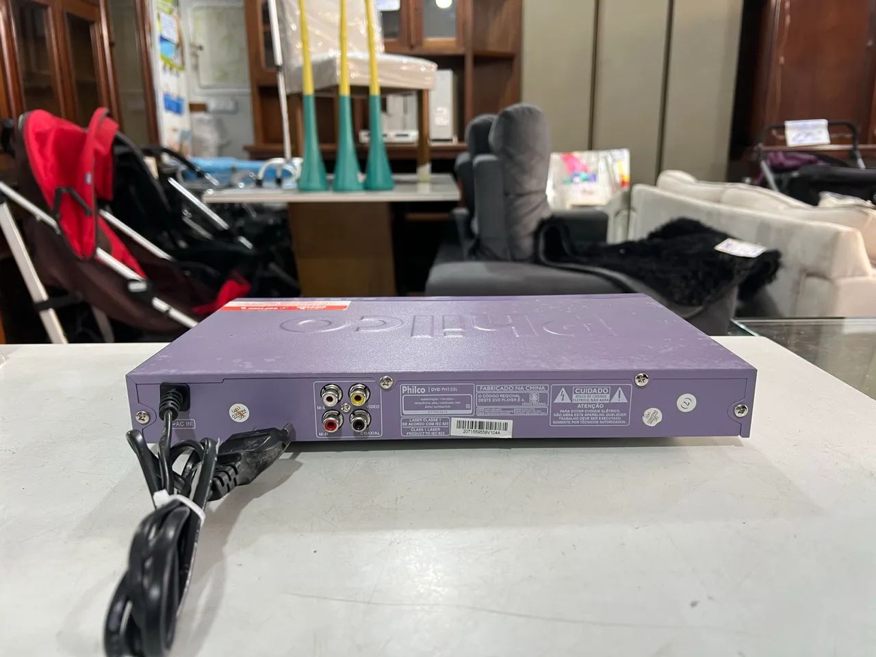DVD Player Philco PH155L Roxo - Foto 3