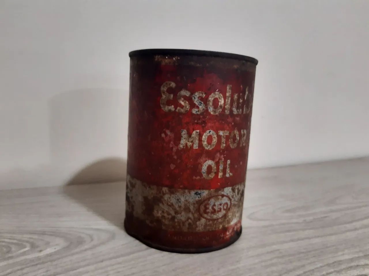 Lata Antiga Óleo de Motor - Foto 3