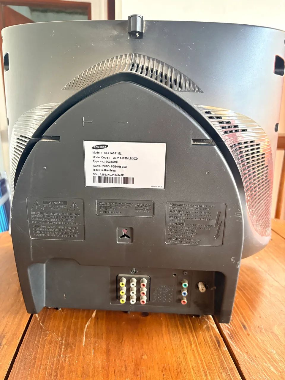 Tv de tubo analógica 21 polegadas saumsung  - Foto 5