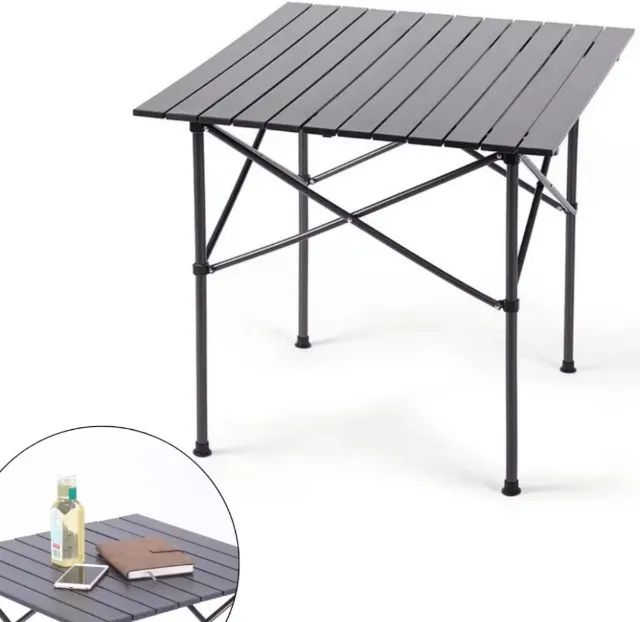 Mesa Dobrável portátil para Camping Praia Churrasco Pesca Com bolsa
