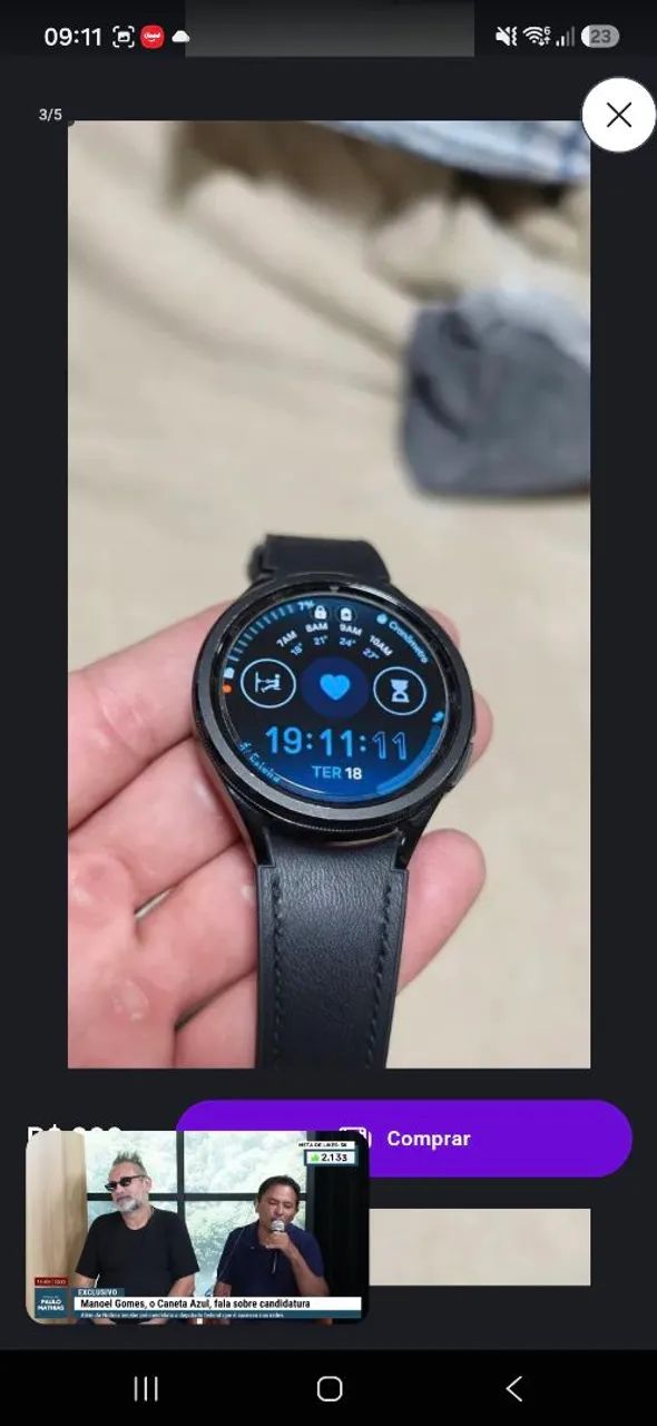 Samsung galaxy watch 6 classic - Foto 3