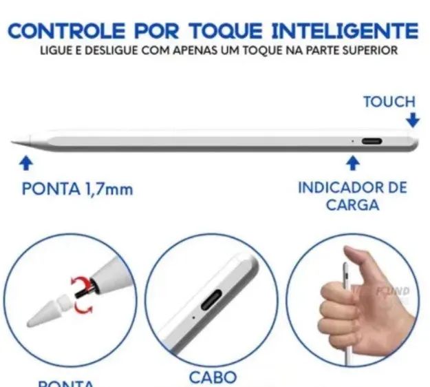 Caneta Touch Screen MIP-007 Tomate - Foto 2